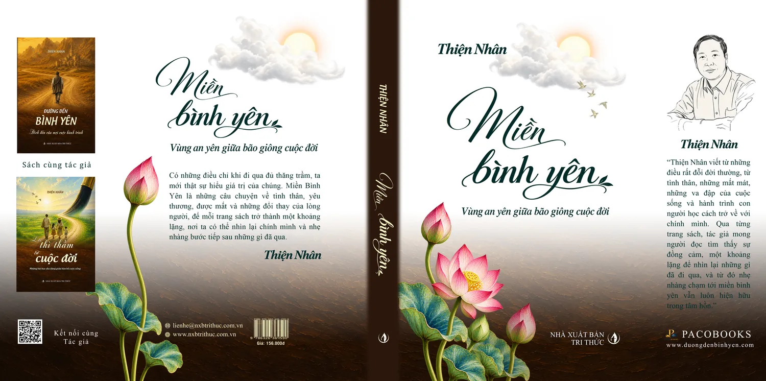 Sách Miền Bình Yên — Tác giả Thiện Nhân