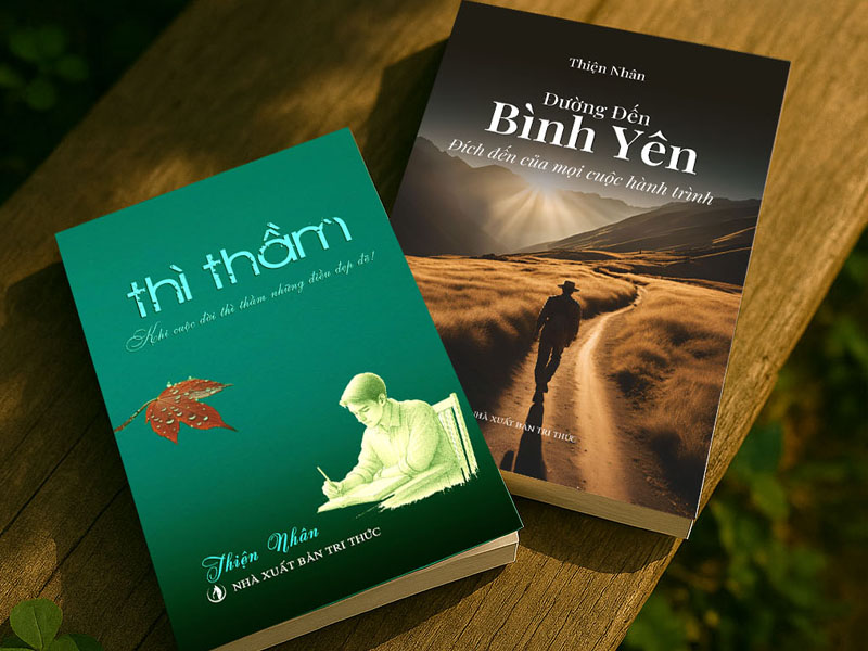 Bộ đôi sách Đường Đến Bình Yên và Thì Thầm