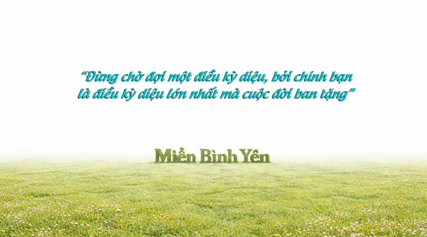 Miền Bình Yên - Tác giả Thiện Nhân