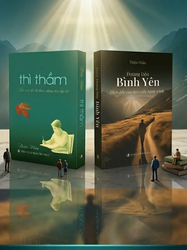 Bìa bộ sách Miền Bình Yên